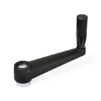 Manivelas Nylon plastificado, con orificio piloto