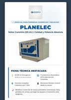 Planta de emergencia de 42KW