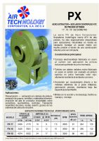 AERO EXTRACTOR-SOPLADOR CENTRIFUGO ATC DE PRESION EXTREMA