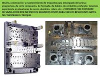 Troqueles para estampado de lamina