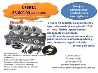 Kit videovigilancia con 4 camaras de seguridad