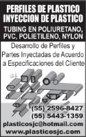 PERFILES PLASTICOS