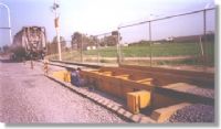 Báscula ferrocarrilera seccional