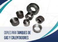 Coples para tanques de gas