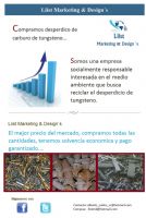 Desperdicio de Carburo de Tungsteno