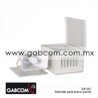 Gabinete metalico para sirena de 30 watts