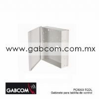 Gabinete metalico para tablilla de control