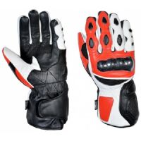 Leather Motorbike Gloves