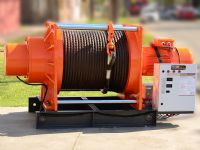 Winches, Malacates , cabrestantes:  Eléctricos, Neumáticos, Hidraulico, Combustion Interna gasolina y Diesel, Manuales, Polipastos, tecles, garruchas, tirfor, Poleas, Patescas,Pastecas Dinamometros, Rampas, Plumas pescantes 