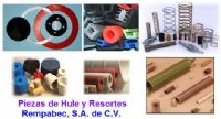 Empaques de Hule y Resortes de Metal