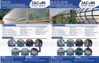 Reja de Acero Galvanizado y PVC