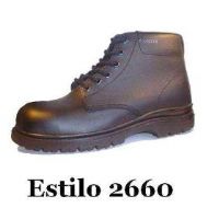 ZAPATO DE SEGURIDAD CON CASCO DE ACERO ECONOMICO