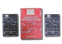 Placas de Aluminio Impresas