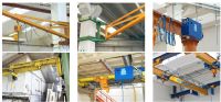 Gruas pluma giratoria