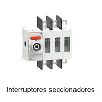 INTERRUPTORES SECCIONADOS 