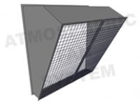 Cubierta cuadrada para ventilador
