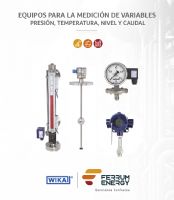 Equipos para la medición de variables  Presión, temperatura, nivel y caudal