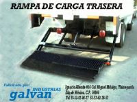 rampa de carga trasera para camion o camioneta 