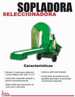 Sopladora Seleccionadora de Nuez