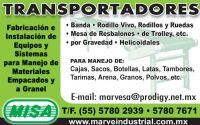 Transportadores de Banda de Acero