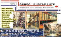 RACKS, SELECTIVOS, PUSH-BACK, DRIVE-IN, ESTANTERIA DOS NIVELES