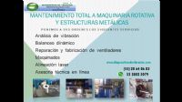 Mantenimiento mecanico a torres de enfriamiento