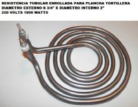Resistencias Enrollada para plancha